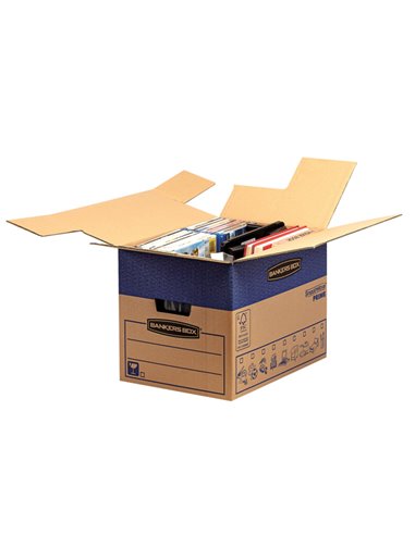 Scatola per traslochi Smooth Move Prime 37,5 lt 6205201 BANKERS BOX SCATOLE E TUBI PER SPEDIZIONE