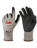 Guanti di protezione CUT taglia 10 grigio nero c/polsino nero U-Power UG00004-10
