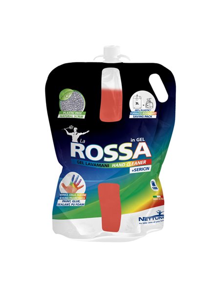 Gel lavamani La rossa in Gel T-Bag Ricarica da 3000 ml per T-Duck 00788 NETTUNO SAPONI E PASTE LAVAMANI