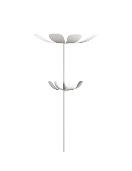 Appendiabiti a 8 posti acciaio bianco/nero EasyCloth White Edition Paperflow K700040 PAPERFLOW APPENDIABITI