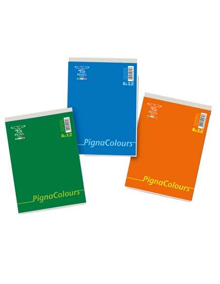 Blocco Colours f.to 8x12cm 5mm 60fg 60gr Pigna 02296065M PIGNA BLOCCHI NOTE PM