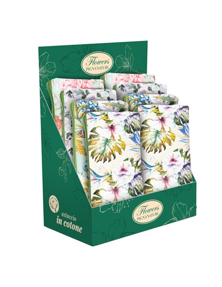 Bustina Nature Flowers in tessuto 22x10cm fantasie assortite Pigna 023264900 PIGNA ASTUCCI-BUSTINE
