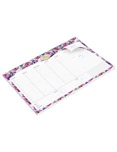 Desk Planner da scrivania 42x29,5cm Nature Flowers Pigna 023266400 PIGNA PLANNING E ACCESSORI 2