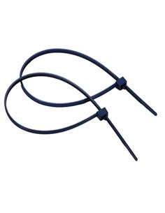 Confezione 100 fascette in nylon detectabili colore blu 370x4,8mm 1669 No Brand ARTICOLI DETECTABILI