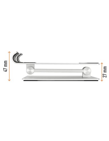 Supporto per tablet fino a 13'' Rise Durable 8940-23 DURABLE SUPPORTI-BRACCI MONITOR-NOTEBOOK