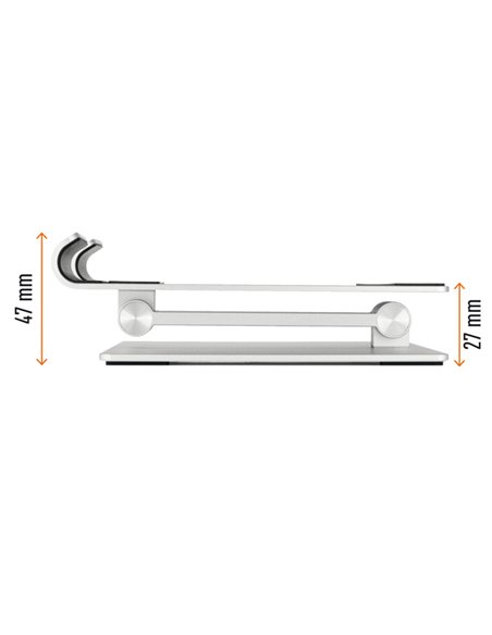 Supporto per tablet fino a 13'' Rise Durable 8940-23 DURABLE SUPPORTI-BRACCI MONITOR-NOTEBOOK