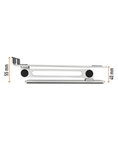 Supporto alza notebook Rise da 10'' a 17'' Durable 5050-23 DURABLE SUPPORTI-BRACCI MONITOR-NOTEBOOK 2