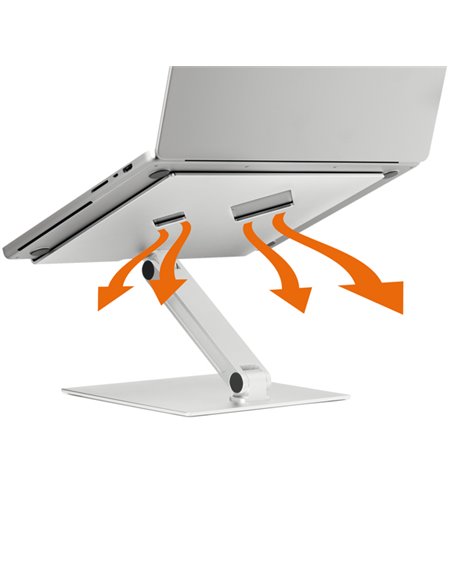 Supporto alza notebook Rise da 10'' a 17'' Durable 5050-23 DURABLE SUPPORTI-BRACCI MONITOR-NOTEBOOK