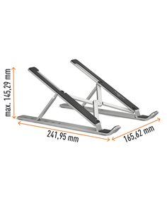 Supporto alza notebook FOLD fino a 15'' Durable 5051-23 DURABLE SUPPORTI-BRACCI MONITOR-NOTEBOOK
