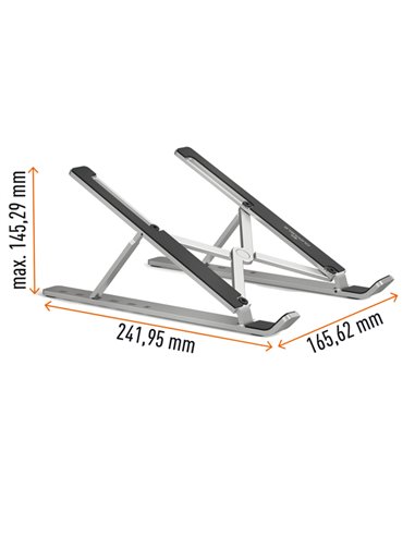 Supporto alza notebook FOLD fino a 15'' Durable 5051-23 DURABLE SUPPORTI-BRACCI MONITOR-NOTEBOOK