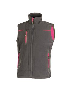 Gilet donna Universe Lady grigio-fucsia Taglia M U-power FU188GF-M U-Power GIACCHE-GILET-GIUBBINI