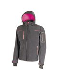 Softshell donna Space Lady grigio-fucsia Taglia L U-power FU187GF-L