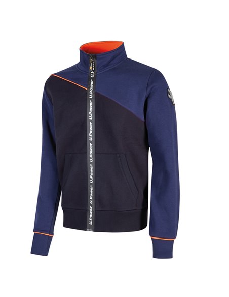 Felpa Uranus Tg. L blu U-power EY243DB-L U-Power FELPE-MAGLIETTE-CAMICIE