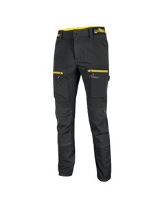 Pantalone Horizon Tg. XL nero-giallo U-power FU267BC-XL