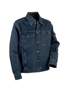 Giacca di jeans Basel blu navy Taglia 56 Cofra V150-0-00-56