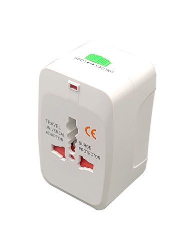 Adattatore da viaggio universale con 2 prese USB MKC 492519363
