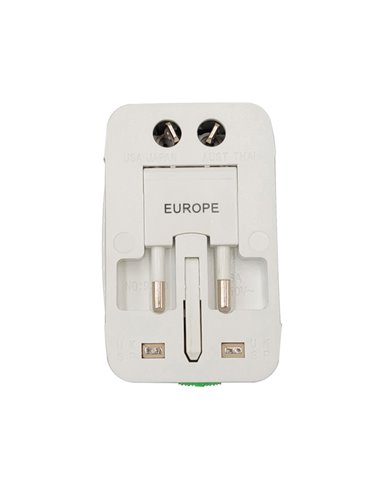 Adattatore da viaggio universale con 2 prese USB MKC 492519363