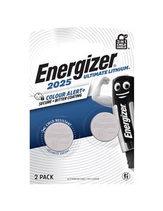 Blister 2 pile CR2025 Ultimate Lithium - Energizer Specialistiche E304205900 Energizer PILE