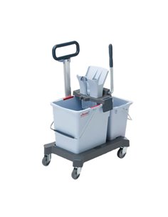 Carrello per le pulizie UltraSpeed Pro Doppio con barra Vileda 147200 VILEDA ACCESSORI PER PULIZIA AMBIENTI