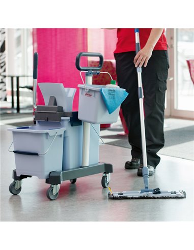 Carrello per le pulizie UltraSpeed Pro Doppio con barra Vileda 147200 VILEDA ACCESSORI PER PULIZIA AMBIENTI