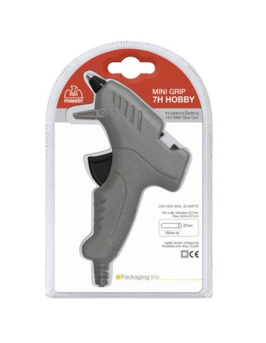 Incollatrice Minigrip 7H per colla termofusibile 7mm Ro-Ma 0195123 RO-MA INCOLLATRICI E COLLA A CALDO