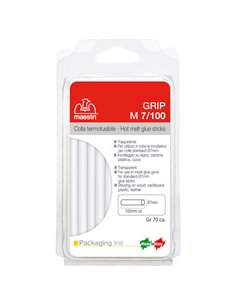 Colla termofusibile 10cm Ø7mm blister 70gr trasparente M7/100 Ro-Ma 1196740