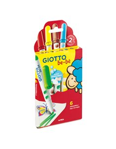 Astuccio 6 Pennarelli Giotto BebE' F478100