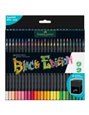 Astuccio 50 matite colorate triangolare Black Edition Faber-Castell 116450
