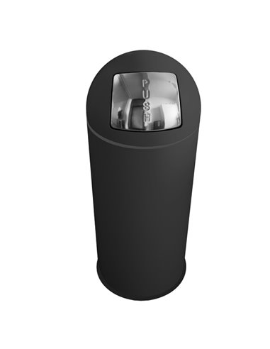 Gettacarte Push Ø35cm h. 92cm nero Stilcasa F460015