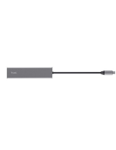 Hub USB-C veloce e lettore di schede-Trust 24191 TRUST HUB