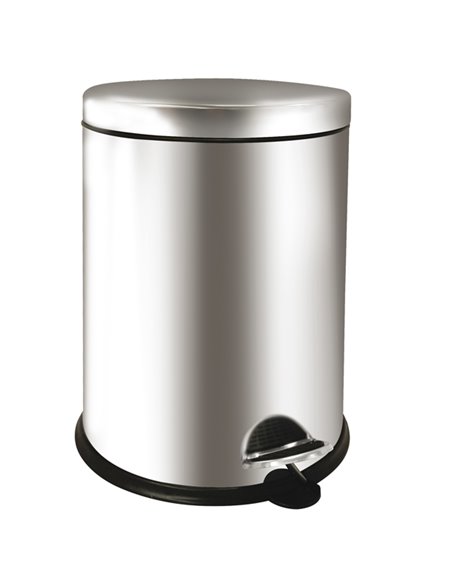 Pattumiera a pedale Bin Basic 12L in acciaio inox 913120 Medial ACCESSORI PER IL BAGNO E DISPENSER