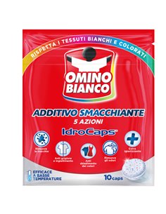 10 Idrocaps Omino bianco additivo totale 5 in 1 M92530 OMINO BIANCO DETERGENTI-DETERSIVI PER PULIZIA