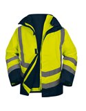 Parka 5in1 Optimum 3 alta visibilitA' - giallo fluo - tg. L - DeltaPlus OPTI3JMGT