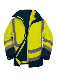 Parka 5in1 Optimum 3 alta visibilitA' - giallo fluo - tg. L - DeltaPlus OPTI3JMGT