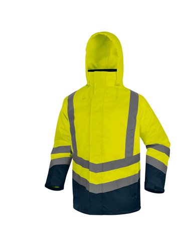 Parka 5in1 Optimum 3 alta visibilitA' - giallo fluo - tg. L - DeltaPlus OPTI3JMGT