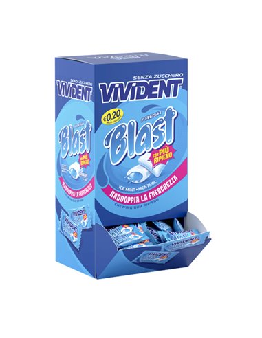 Chewing gum Vivident Fresh Blast scatola 200pz Perfetti 09657801