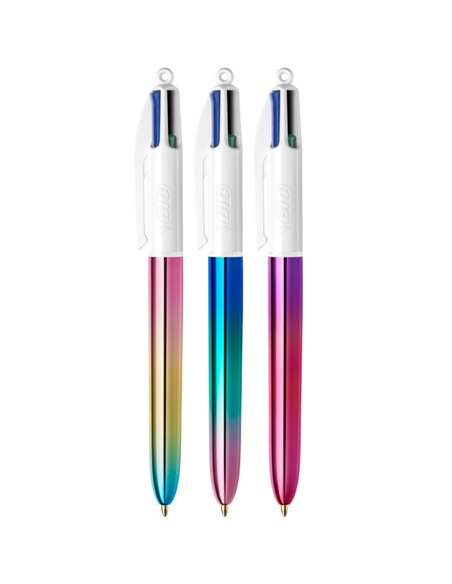 Scatola 12 penna sfera a scatto 4 Colori Gradient 1.0mm BIC® 511034