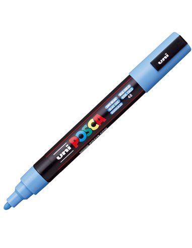 MARCATORE UNI POSCA PC5M BLU CIELO P. MEDIA M PC5M BC