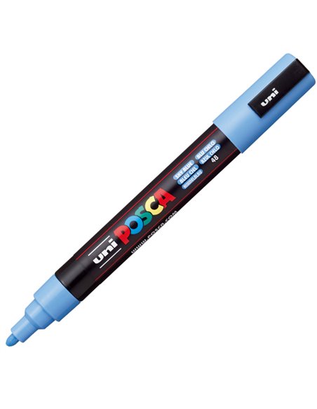 MARCATORE UNI POSCA PC5M BLU CIELO P. MEDIA M PC5M BC