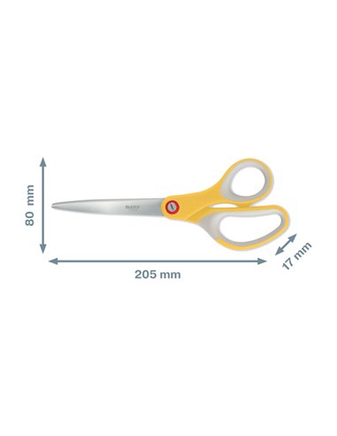 Forbici 205mm giallo Cosy Leitz 53320019 LEITZ FORBICI