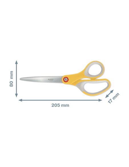 Forbici 205mm giallo Cosy Leitz 53320019 LEITZ FORBICI
