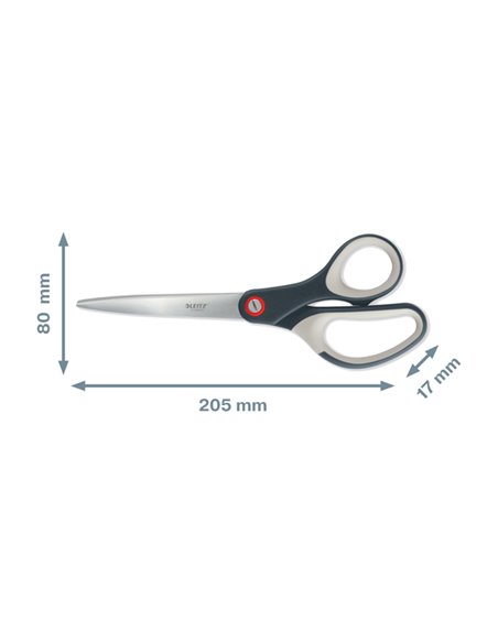 Forbici 205mm grigio Cosy Leitz 53320089 LEITZ FORBICI
