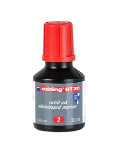 Ricarica inchiostro marcatore lavagna E-28 30ml rosso E-BT30 Edding 4-BT30002