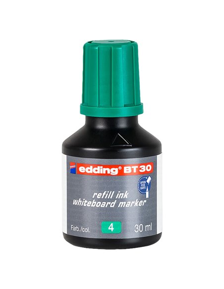 Ricarica inchiostro marcatore lavagna E-28 30ml verde E-BT30 Edding 4-BT30004