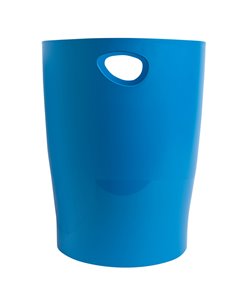 Cestino gettacarte ECOBIN turchese Bee Blue Exacompta 45384D EXACOMPTA CESTINI GETTACARTE 2