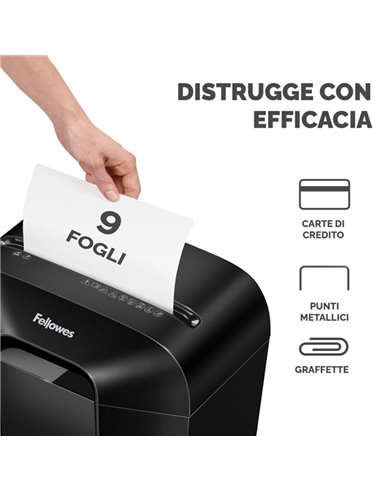 Distruggidocumenti a frammenti LX 50 Fellowes 4406001