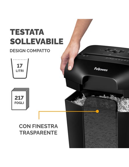 Distruggidocumenti a frammenti LX 50 Fellowes 4406001