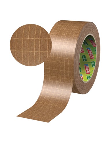 Nastro adesivo 25mt x 50mm Tesapack Paper ultra strong ecoLogo avana Tesa 56000-00000-02 TESA NASTRO PER IMBALLO-TENDINASTRO