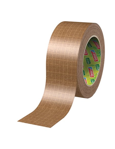 Nastro adesivo 50mt x 50mm Tesapack Paper standard ecoLogo avana Tesa 58291-00000-02 TESA NASTRO PER IMBALLO-TENDINASTRO