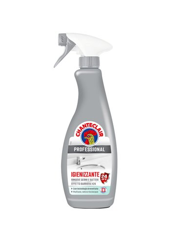 Chanteclair Professional igienizzante H24 spray 700ml in trigger 60N720IT Chanteclair DETERGENTI-DETERSIVI PER PULIZIA
